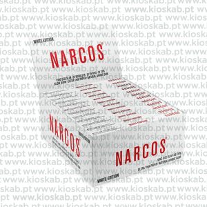Narcos King Size Slim + Tips White Edition (24)