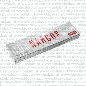 Narcos King Size Slim + Tips White Edition (24)