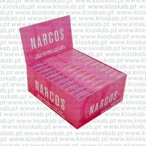 Narcos King Size Slim + Tips Pink Edition (24)