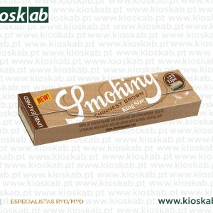 Smoking King Size Thinnest Brown + Tips