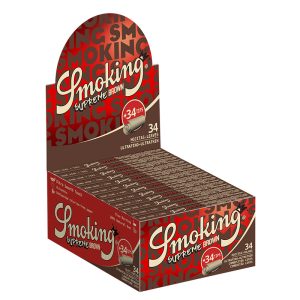 Smoking King Size Supreme Brown + Tips