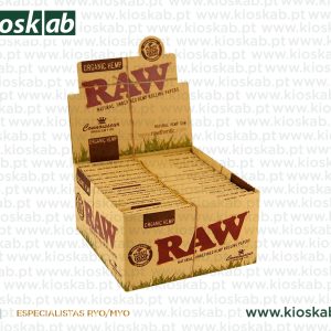 Raw King Size Slim Organic + Tips