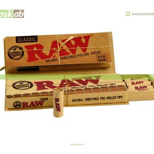 Raw 1/4 + Pre Rolled Tips (24)