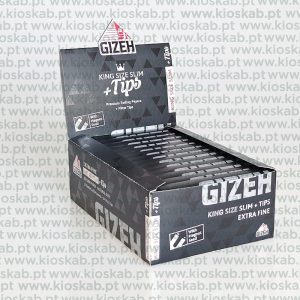 Gizeh Black Extra Fine King Size Slim + Tips (26)