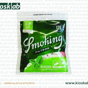Smoking Filtros Menthol Slim