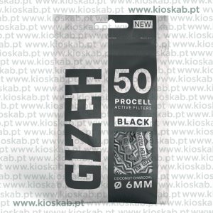 Gizeh Procell Active Filter Slim Black 50 (10)