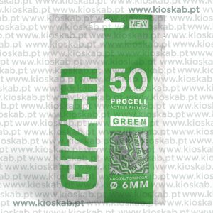 Gizeh Procell Active Filter Slim Green 50 (10)