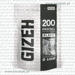 Gizeh Procell Active Filter Slim Black 200