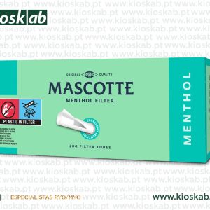 Mascotte Tubos Menthol 200