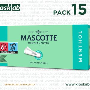 Mascotte Tubos Menthol 200 (15)