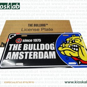 The Bulldog Amsterdam Chapa Metálica