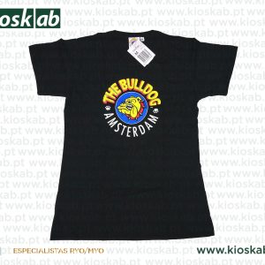 The Bulldog Amsterdam T-Shirt Original Black Ladies Large
