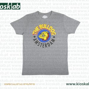 The Bulldog Amsterdam T-Shirt Original Grey Ladies Small