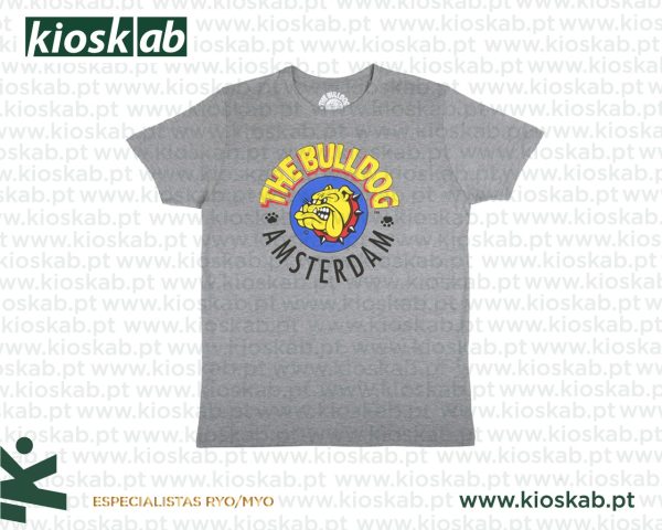 The Bulldog Amsterdam T-Shirt Original Grey Ladies Large