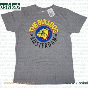 The Bulldog Amsterdam T-Shirt Original Grey Medium