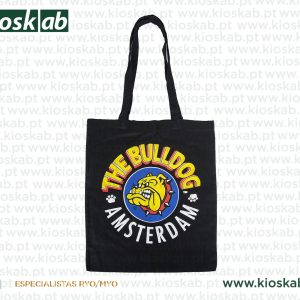 The Bulldog Amsterdam Cotton Bag Black