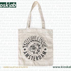 The Bulldog Amsterdam Cotton Bag Ecru