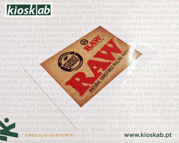 Raw Sticker Double