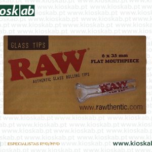 Raw Glass Tip Flat