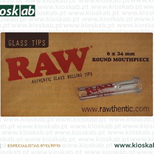 Raw Glass Tip Round