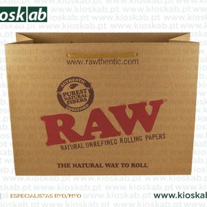 Raw Paper Bag Large