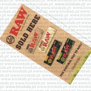 Raw Sticker Door "Sold Here" #2