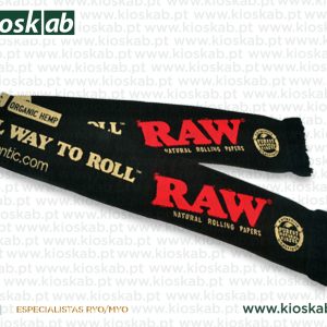 Raw Scarf Black