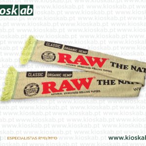 Raw Scarf Brown