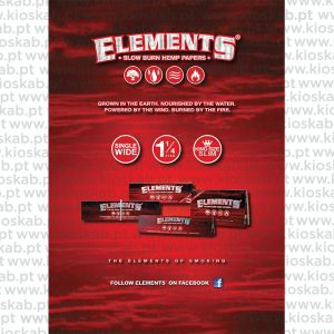 Elements Poster Red