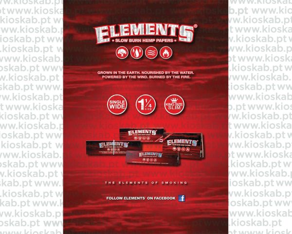 Elements Poster Red
