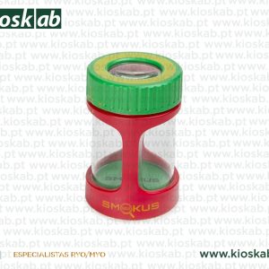 Smokus Focus Stash Jar - Rasta