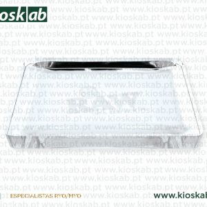 Raw Crystal Glass Rolling Tray