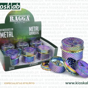 Ragga Grinder Magnético Rainbow Leaf