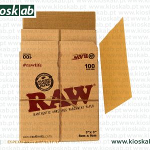 Raw Parch Square (100)