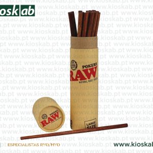 Raw Wooden Poker Large