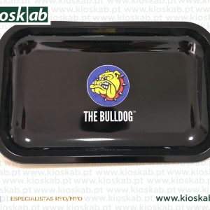 The Bulldog Metal Rolling Tray Logo Medium