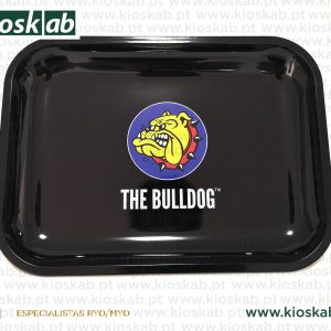 The Bulldog Metal Rolling Tray Logo XL