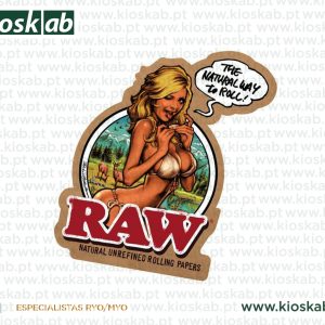 Raw Sticker Girl Japan
