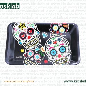Ragga Rolling Tray Skull Small