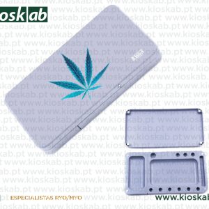 Ragga Rolling Tray Blue Leaf