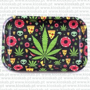 Ragga Rolling Tray Slice of Leaf