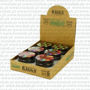 Ragga Grinder Metálico Leaf Design