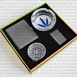 Ragga Smoking Set Silver