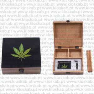 Ragga Storage Box Green Leaf