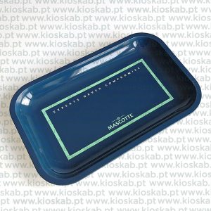 Mascotte Metal TinTray M Experts - Plain Blue
