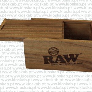 Raw Acacia Wood Box Large