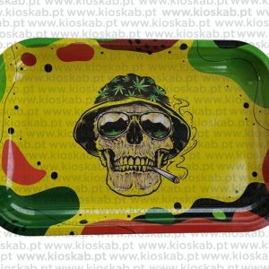 Ragga Rolling Tray Army Skull
