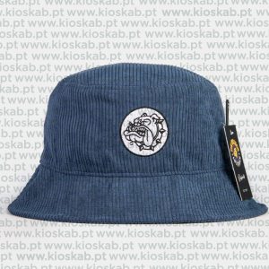The Bulldog Amsterdam Bucket Hat Blue Navy