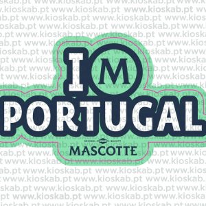 Mascotte Sticker I M Portugal