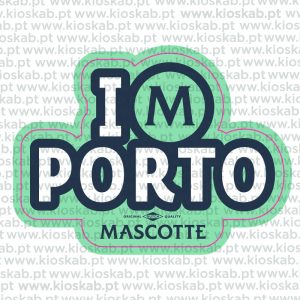 Mascotte Sticker I M Porto